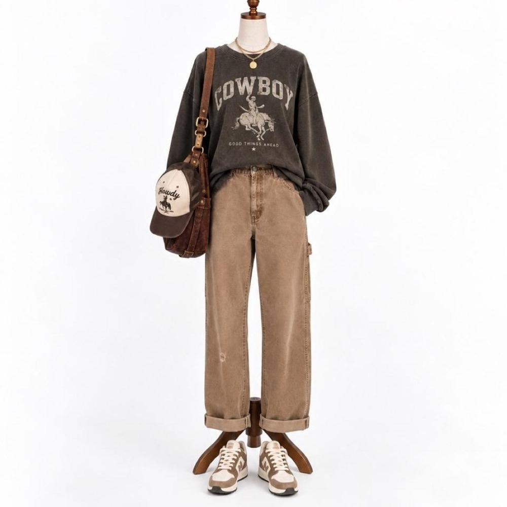 Vintage Dickies Brown Carpenter Pants — 40x30